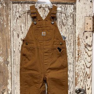 Carhartt Snap Leg Bib Overalls 18 Months EUC